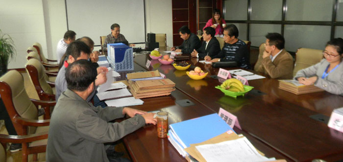 全国工业生产许可证审查小组来我公司评审指导